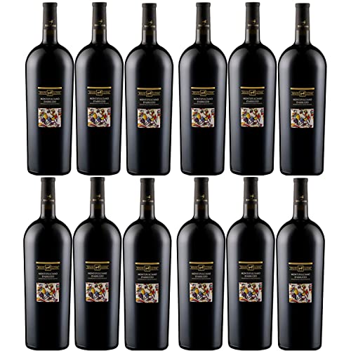 Tenuta Ulisse Montepulciano d'Abruzzo Magnum Rotwein Wein Trocken DOP Italien I Versanel Paket (12 x 1.5l) von Weingut Ulisse