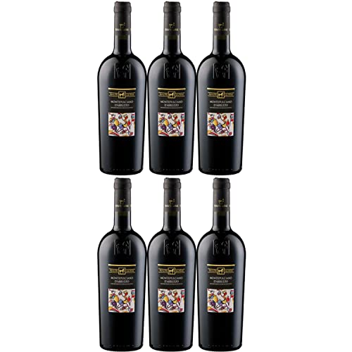 Tenuta Ulisse Montepulciano d'Abruzzo Rotwein Wein Trocken DOP Italien Inkl. FeinWert E-Book (6 x 0,75l) von Weingut Ulisse