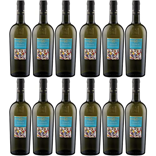 Tenuta Ulisse Passerina Terre di Chieti Weißwein Wein Trocken IGP Italien I Versanel Paket (12 x 0,75l) von Weingut Ulisse