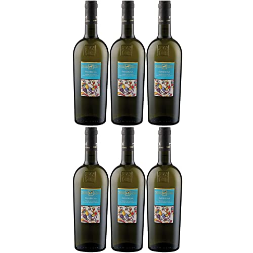 Tenuta Ulisse Passerina Terre di Chieti Weißwein Wein Trocken IGP Italien I Versanel Paket (6 x 0,75l) von Weingut Ulisse