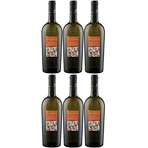 Tenuta Ulisse Pecorino Terre di Chieti Weißwein Wein Trocken IGP Italien Inkl. FeinWert E-Book (6 x 0,75l) von Weingut Ulisse