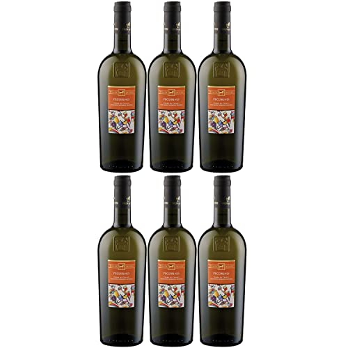 Tenuta Ulisse Pecorino Terre di Chieti Weißwein Wein Trocken IGP Italien Inkl. FeinWert E-Book (6 x 0,75l) von Weingut Ulisse