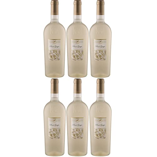 Tenuta Ulisse Selezione Pinot Grigio Weißwein Wein Trocken IGP Italien I Versanel Paket (6 x 0,75l) von Weingut Ulisse