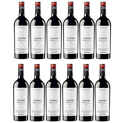 Fincas Valdemacuco Roble Ribera del Duero DO Rotwein Wein trocken Spanien I Visando Paket (12 x 0,75l) von Weingut Valdemar