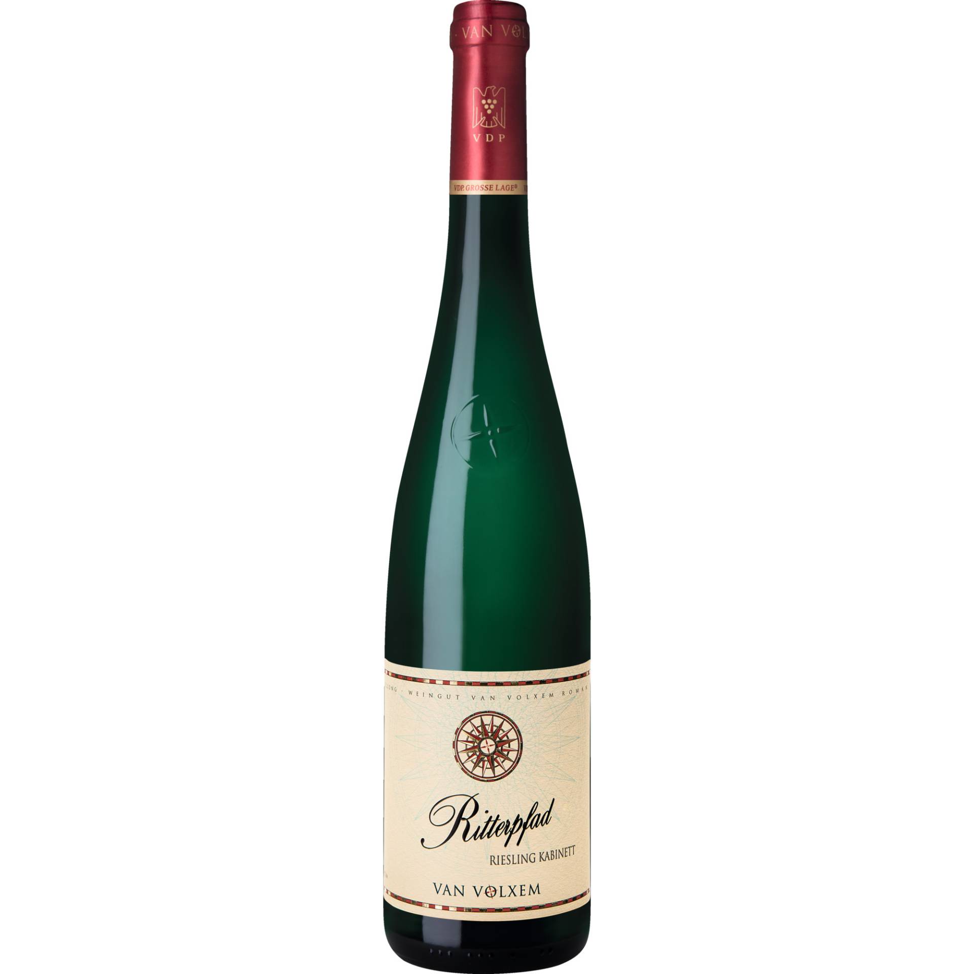 Ritterpfad Riesling Kabinett, Mosel, Mosel, 2022, Weißwein Ritterpfad Riesling Kabinett, Mosel, Mosel, 2022, Weißwein von Weingut Van Volxem, D - 54459 Wiltingen