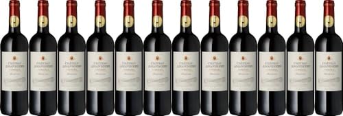 12x Corbières rouge Amandiers 2021 - Weingut Vignerons de Cascastel, Corbières - Rotwein von Weingut Vignerons de Cascastel