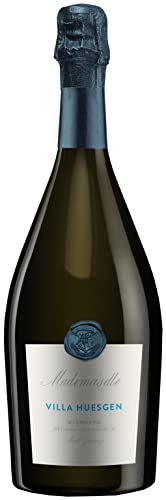 Weingut Villa Huesgen Mademoiselle Riesling Sekt Brut, Qualitätsschaumwein, Schaumwein- trocken Deutschland (1 x 0.75l) von Weingut Villa Huesgen