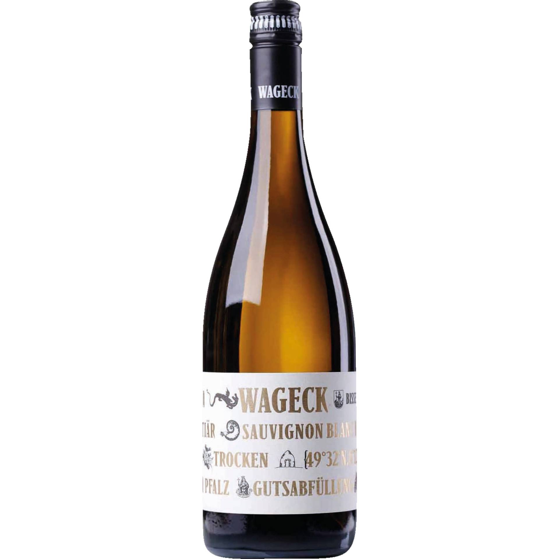 Tertiär Sauvignon Blanc, Trocken, Pfalz, Pfalz, 2021, Weißwein von Weingut Wageck Pfaffmann, D-67281 Bissersheim