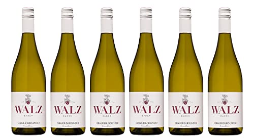 6x 0,75l - 2022er - Weingut Walz - Grauer Burgunder - Qualitätswein Baden - Deutschland - Weißwein trocken 6x 0,75l - 2022er - Weingut Walz - Grauer Burgunder - Qualitätswein Baden - Deutschland - Weißwein trocken von Weingut Walz