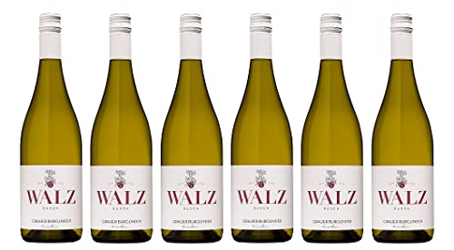 6x 0,75l - Weingut Walz - Grauer Burgunder - Qualitätswein Baden - Deutschland - Weißwein trocken von Weingut Walz