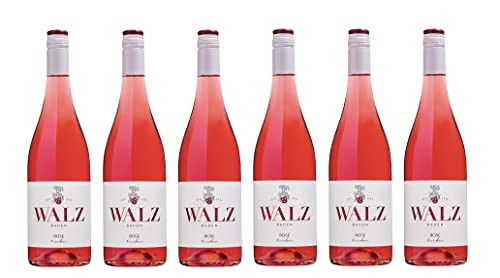 6x 0,75l - Weingut Walz - Rosé - Qualitätswein Baden - Deutschland - Rosé-Wein trocken von Weingut Walz