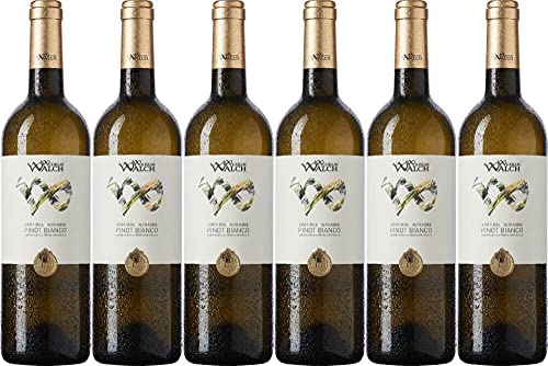 6x Wilhelm Walch Pinot Bianco 2022 - Weingut Wilhelm Walch, Südtirol - Weißwein von Weingut Wilhelm Walch