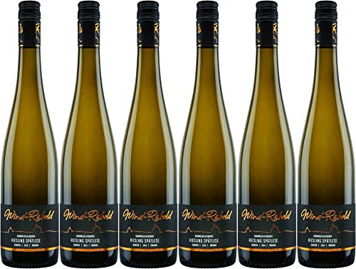 6x Burrweiler Altenforst Riesling trocken -Schiefer- 2022 - Weingut Wind-Rabold, Pfalz - Weißwein von Weingut Wind-Rabold