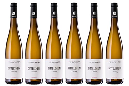 6x 0,75l - Weingut Winter - Dittelsheim - Chardonnay - VDP.Ortswein - Qualitätswein Rheinhessen - Deutschland - Weißwein trocken von Weingut Winter
