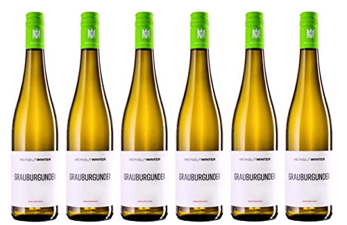 6x 0,75l - Weingut Winter - Grauburgunder - VDP.Gutswein - Qualitätswein Rheinhessen - Deutschland - Weißwein trocken von Weingut Winter