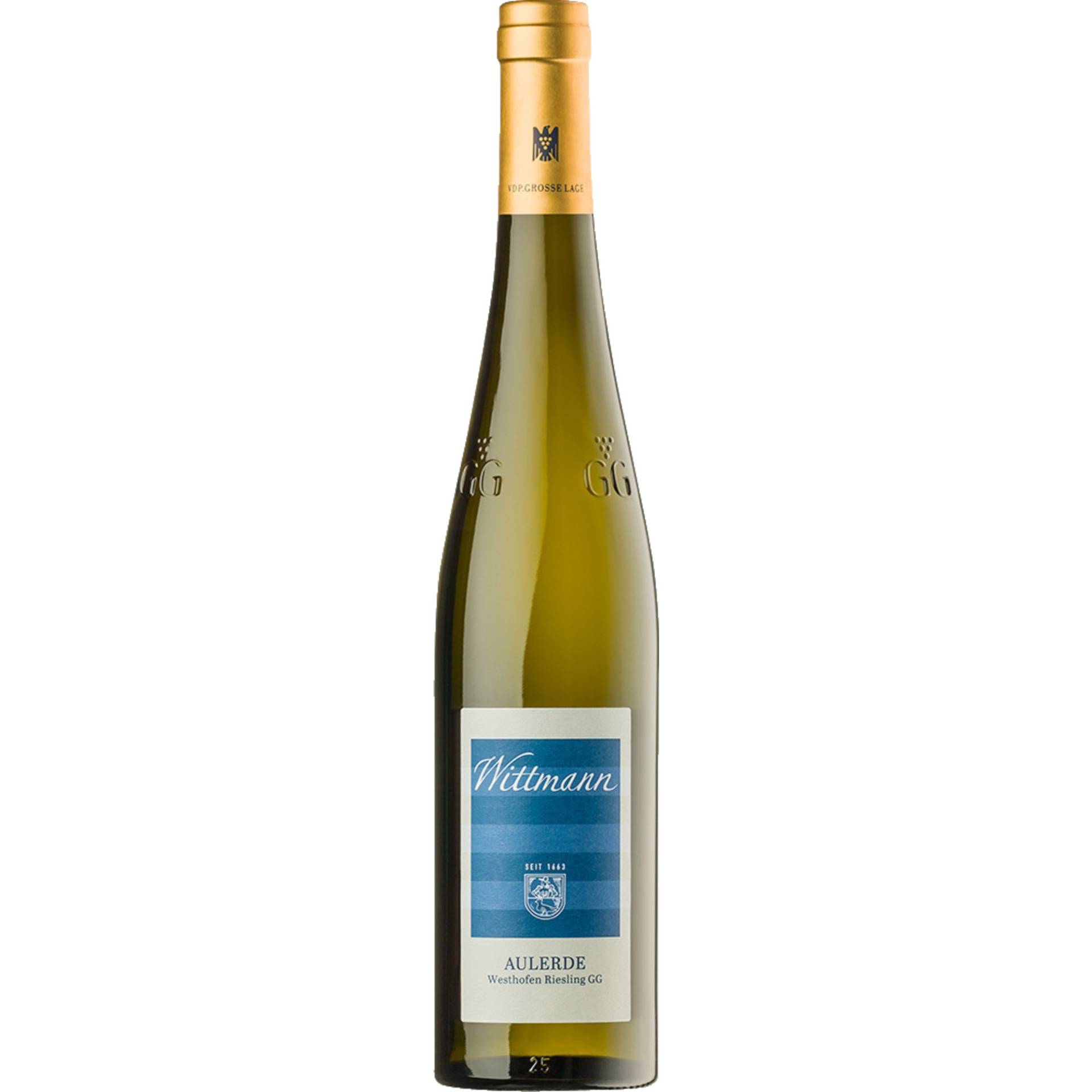 Aulerde Riesling GG, Trocken, Rheinhessen, Rheinhessen, 2023, Weißwein Aulerde Riesling GG, Trocken, Rheinhessen, Rheinhessen, 2023, Weißwein von Weingut Wittmann, D - 67593 Westhofen