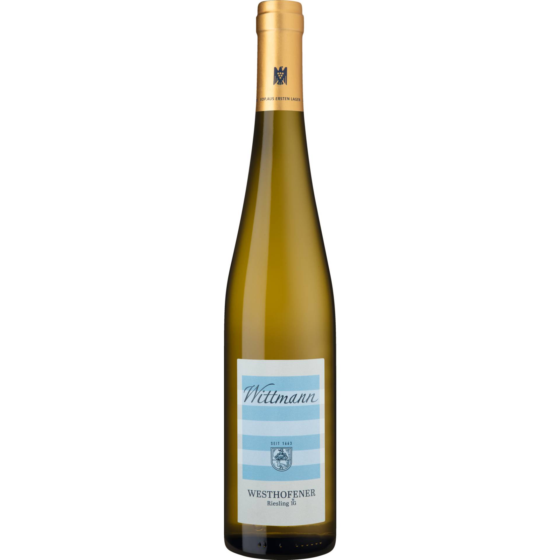 Westhofener Riesling Erste Lage, Trocken, Rheinhessen, Rheinhessen, 2023, Weißwein Westhofener Riesling Erste Lage, Trocken, Rheinhessen, Rheinhessen, 2023, Weißwein von Weingut Wittmann, D - 67593 Westhofen