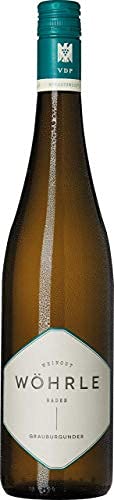 Grauburgunder VDP.Gutswein tr. 2022 von Weingut Wöhrle (Bio) (1x0.75l), trockener Weisswein aus Baden von Weingut Wöhrle