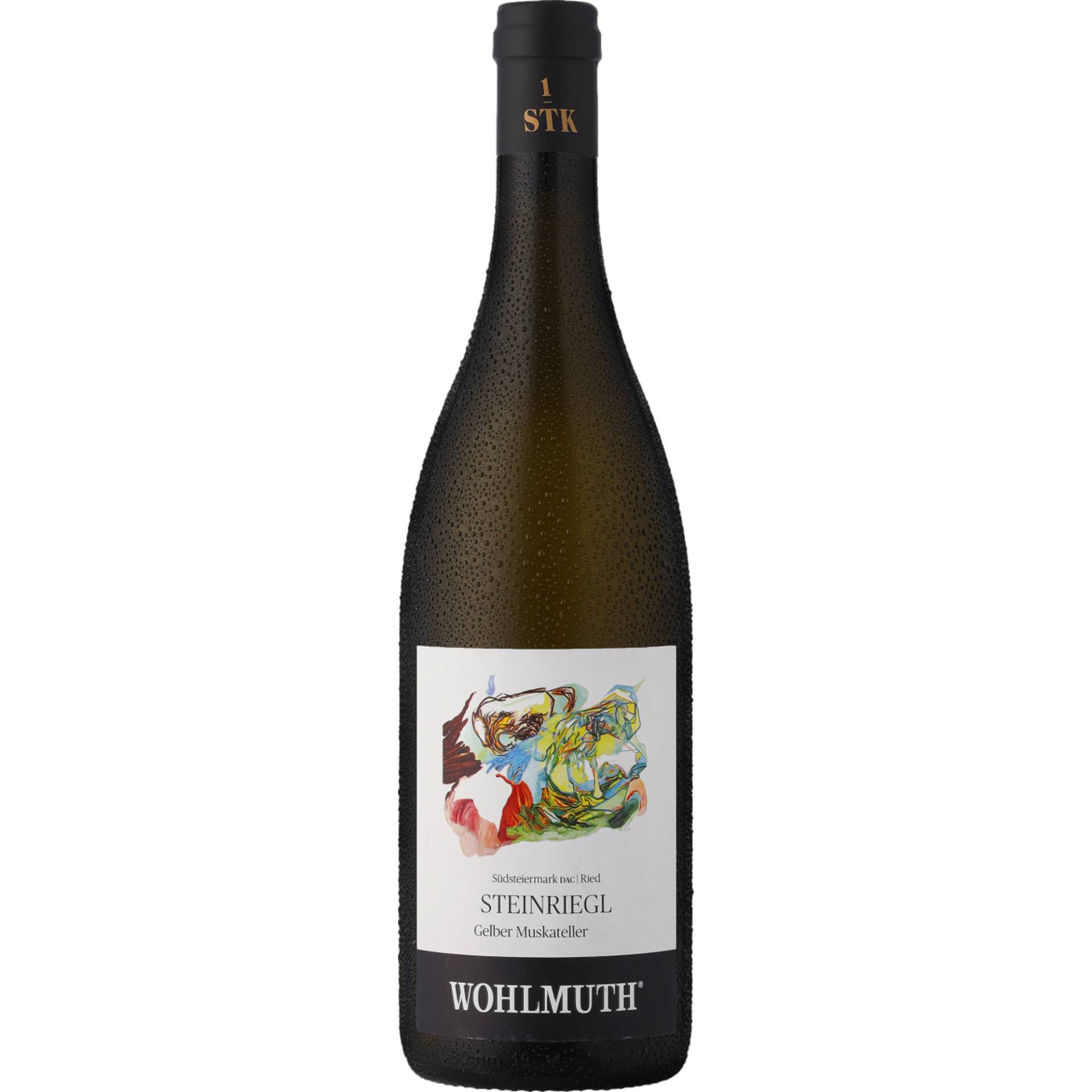 Wohlmuth Gelber Muskateller Ried Steinriegl, Trocken, Südsteiermark DAC, Steiermark, 2022, Weißwein Wohlmuth Gelber Muskateller Ried Steinriegl, Trocken, Südsteiermark DAC, Steiermark, 2022, Weißwein von Weingut Wohlmuth GmbH, Fresing 24, A-8441 Südsteiermark