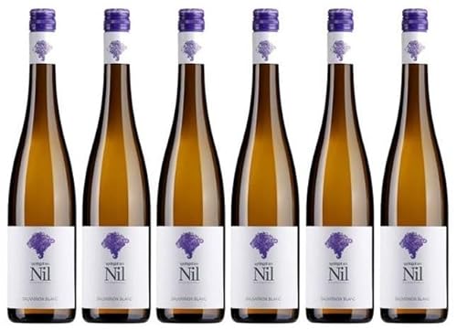 6 x Sauvignon Blanc tr. 2023 von Weingut am Nil im Sparpack (6x0,75l), trockener Weißwein aus der Pfalz von Weingut am Nil