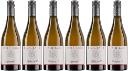 6x Albalonga Beerenauslese 2017 - Weingut & Gästehaus Beyer-Bähr, Rheinhessen - Weißwein von Weingut & Gästehaus Beyer-Bähr