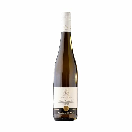 Grauburgunder feinherb 2020 - Fruchtig & vegan (18x0,75 l) von Weinhaus Dieter Kuntz