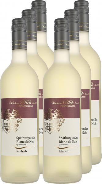 Weinhaus Flick Spätburgunder Blanc De Noir Weißwein feinherb von Weinhaus Flick