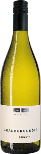 Grauburgunder Sonett tr. 2023 von Weinhaus Heger (1x0,75l), trockener Weisswein aus Baden von Weinhaus Heger