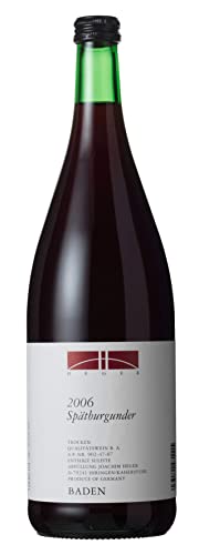 Spätburgunder tr. 1-Liter 2017 von Weinhaus Heger, trockener Rotwein aus Baden von Weinhaus Heger