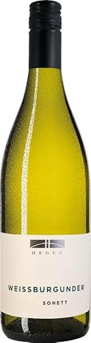 Weissburgunder Sonett tr. 2023 von Weinhaus Heger (1x0,75l), trockener Weißwein aus Baden von Weinhaus Heger