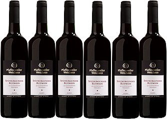 Pfaffenweiler Weinhaus Klassik Spätburgunder Rotwein Qualitätswein trocken (6 x 0,75L) von Pfaffenweiler Weinhaus