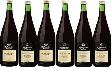 Pfaffenweiler Weinhaus Spätburgunder Rotwein Qualitätswein trocken (6 x 1,0L) von Pfaffenweiler Weinhaus