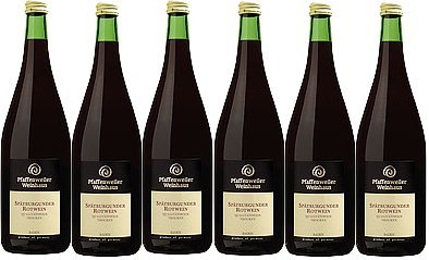 Pfaffenweiler Weinhaus Spätburgunder Rotwein Qualitätswein trocken (6 x 1,0L) von Pfaffenweiler Weinhaus