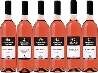 Pfaffenweiler Weinhaus Klassik Merlot Rose Qualitätswein trocken (6 x 0,75L) von Pfaffenweiler Weinhaus