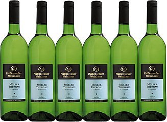 Pfaffenweiler Weinhaus Klassik Müller-Thurgau Kabinett feinfruchtig (6 x 0,75L) von Pfaffenweiler Weinhaus