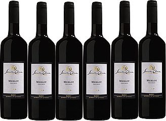 Pfaffenweiler Weinhaus Sancta Clara Merlot Rotwein trocken (6 x 0,75L) von Pfaffenweiler Weinhaus
