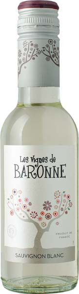 Baronne Sauvignon Blanc Weißwein trocken 0,25 l von Weinhaus Schneekloth
