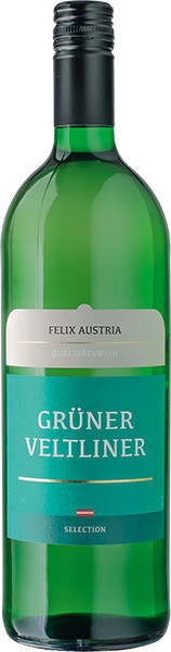 Felix Austria Grüner Veltliner Weißwein trocken 1 l von Weinhaus Schneekloth