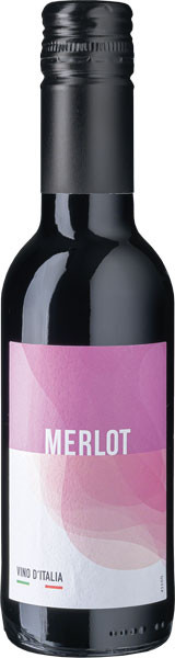 Italo Merlot Rotwein trocken 0,25 l von Weinhaus Schneekloth