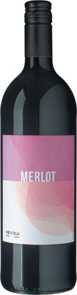 Italo Merlot Rotwein trocken 1 l von Weinhaus Schneekloth