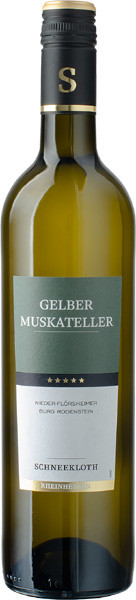 Schneekloth Gelber Muskateller Weißwein trocken 0,75 l von Weinhaus Schneekloth