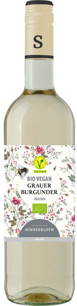 Schneekloth Grauer Burgunder Bio/Vegan Weißwein trocken 0,75 l von Weinhaus Schneekloth