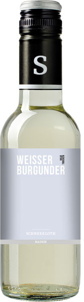 Schneekloth Weißer Burgunder Weißwein halbtrocken 0,25 l von Weinhaus Schneekloth
