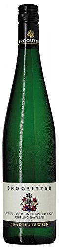 Weinkellerei Brogsitter Riesling Trittenheimer Apothek Spätlese mild / Lieblich (3 x 0.75 l) von Weinkellerei Brogsitter