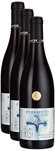 Weinkellerei Brogsitter Spätburgunder Iris Halbtrocken (3 x 0.75 l) von Weinkellerei Brogsitter