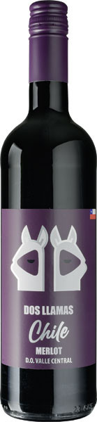 Dos Llamas Merlot Rotwein trocken 0,75 l von Weinkellerei Einig-Zenzen
