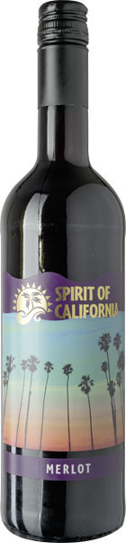 Spirit of California Merlot Rotwein trocken 0,75 l von Weinkellerei Einig-Zenzen