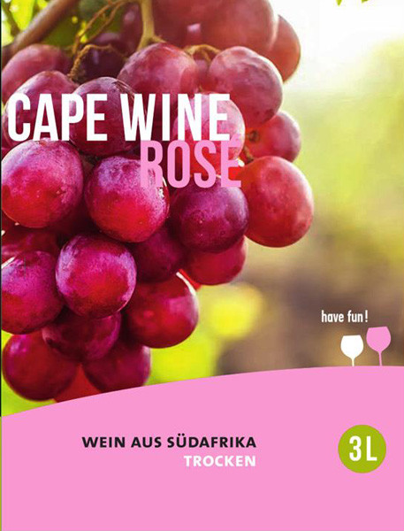 Weinkellerei Einig-Zenzen Cape Wine Roséwein trocken Bag in Box 3 l von Weinkellerei Einig-Zenzen
