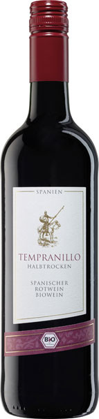 Weinkellerei Einig-Zenzen Tempranillo Bio Rotwein halbtrocken 0,75 l von Weinkellerei Einig-Zenzen