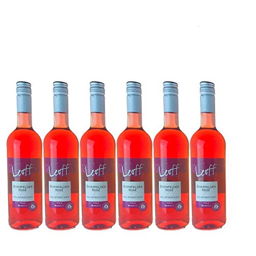 Rosé Pfalz Dornfelder Leoff halbtrocken (6 x 0,75l) von Weinkellerei Hechtsheim GmbH